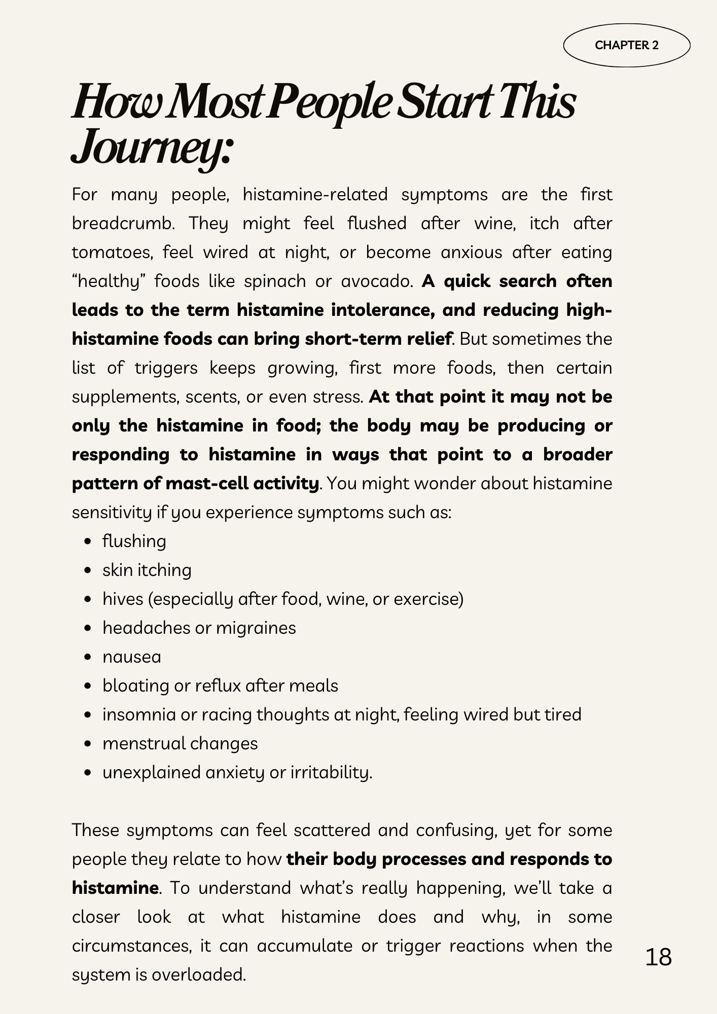 Histamine & MCAS E-Guide