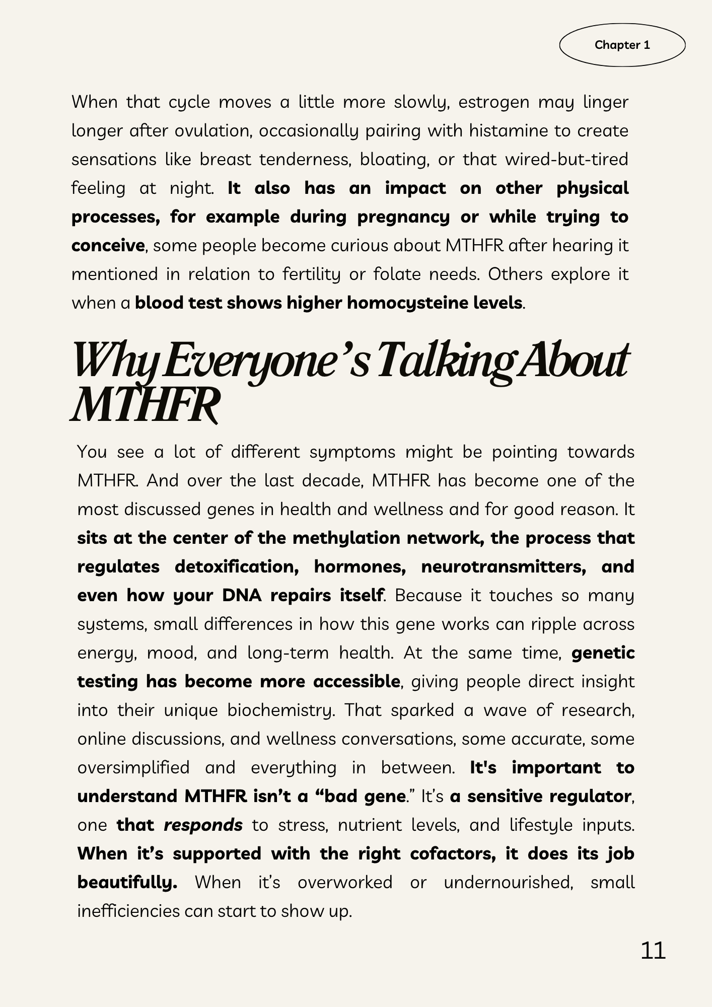 MTHFR Gene E-Guide