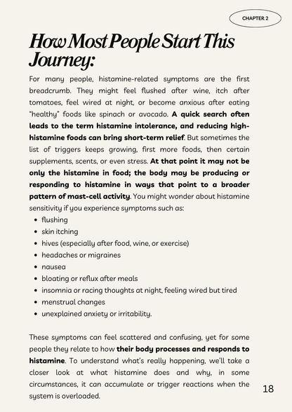 Histamine & MCAS E-Guide