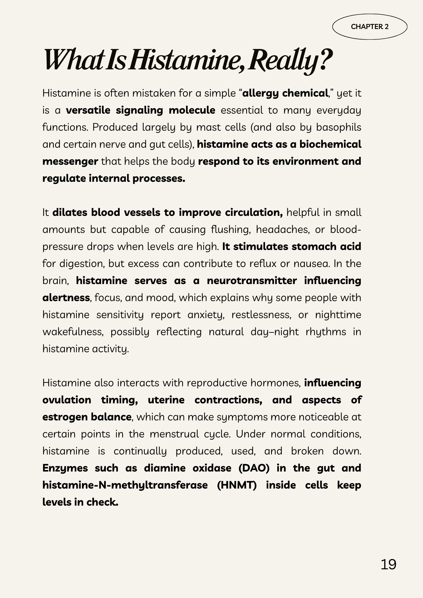 Histamine & MCAS E-Guide