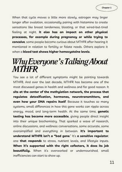 MTHFR Gene E-Guide
