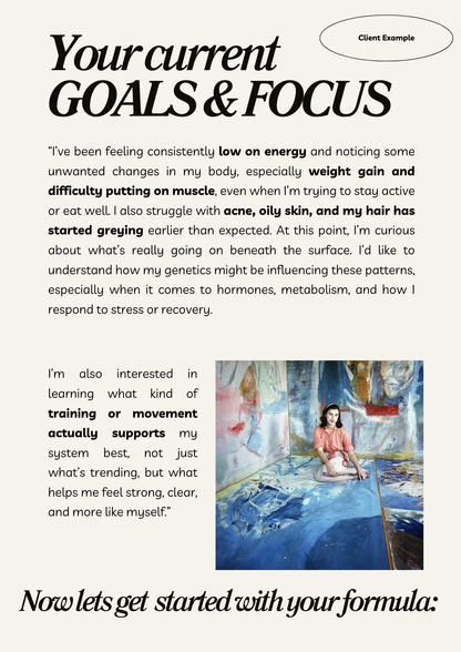 Epigenetic Test & Coaching