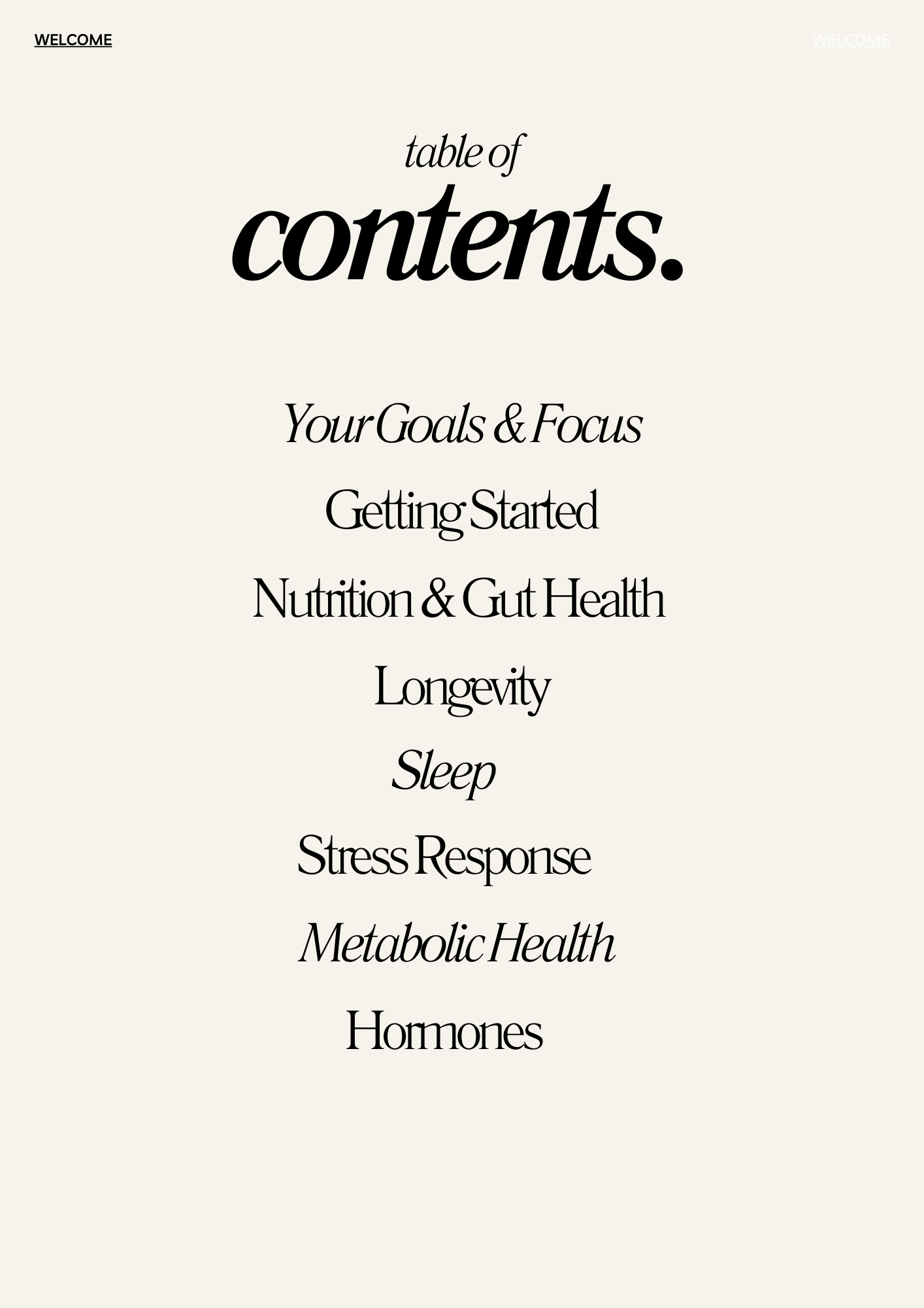 Epigenetic Test & Coaching